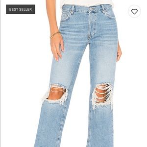 Free people Maggie straight jeans
